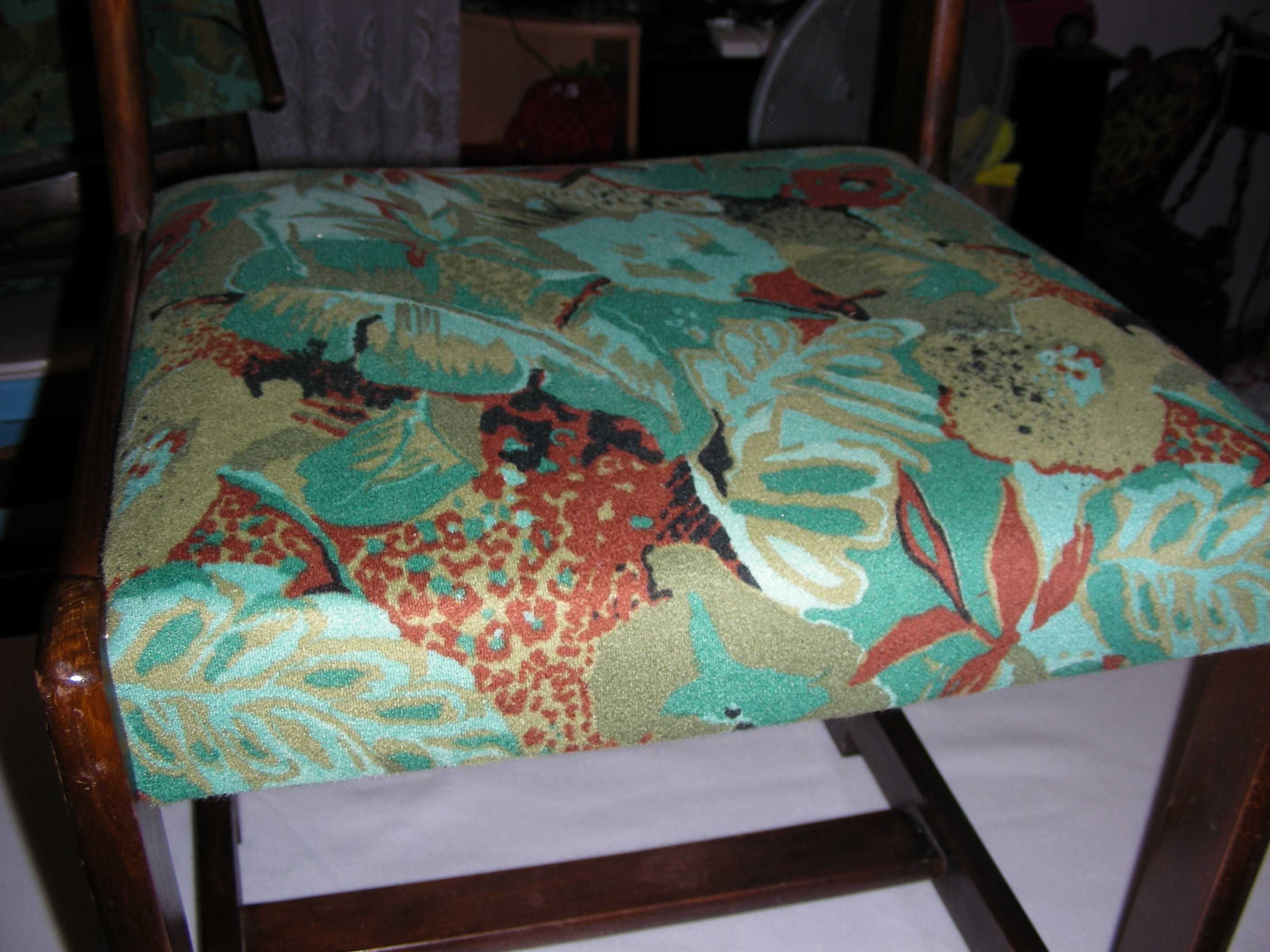 stol debowy rozkladany loft +6 krzel