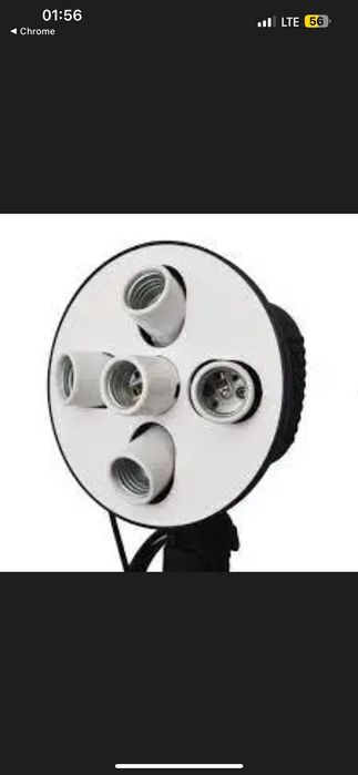 Софтбокс 60х90см.Prolighting (на 5 ламп Е27, + Стійка 2.2м)