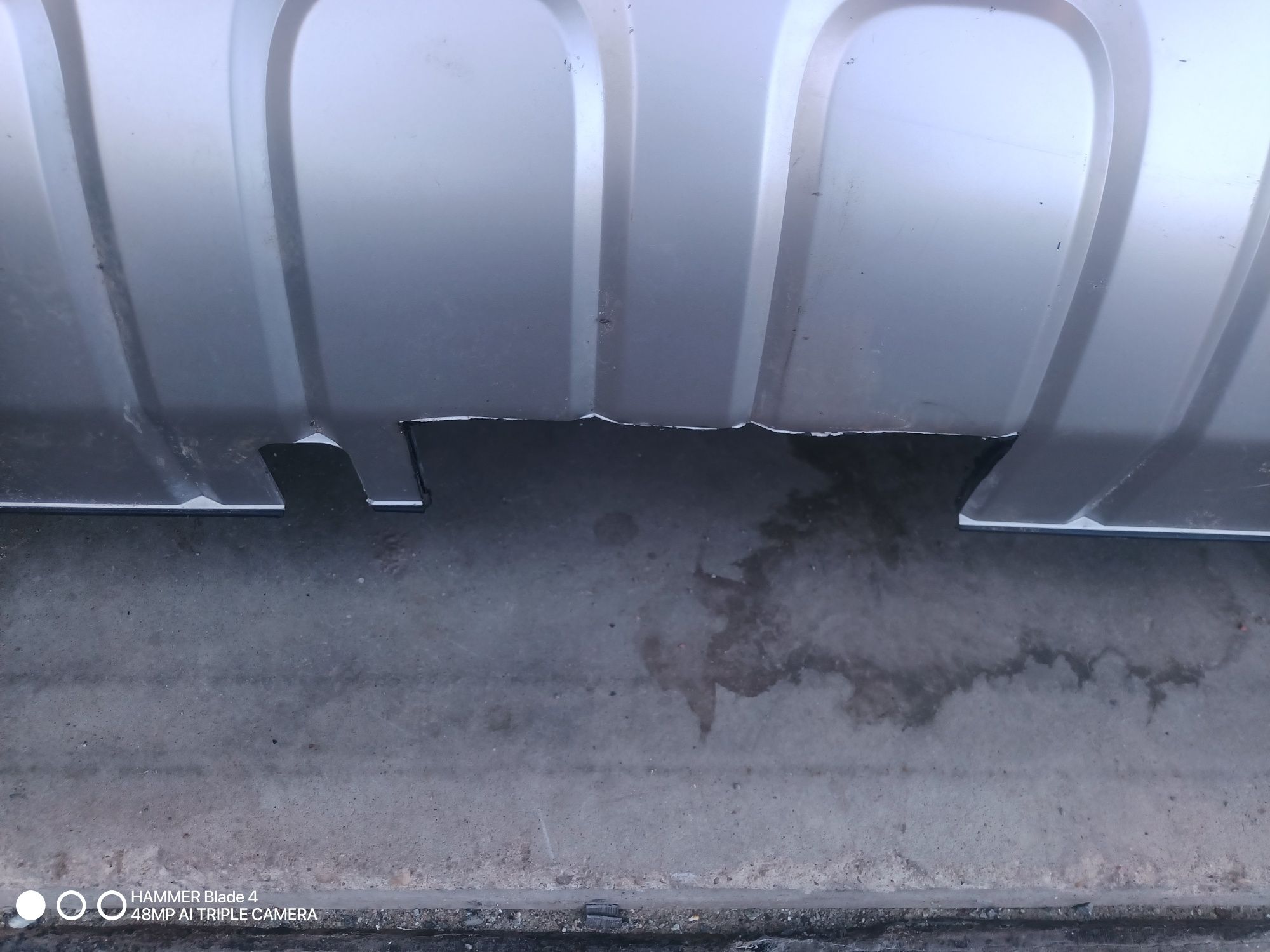 Fiat panda III cros zderzak tył 12-