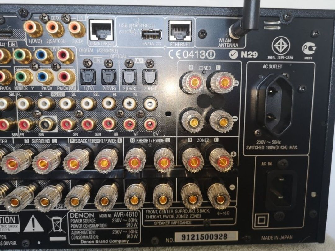 Denon Avr 4810 top piloty