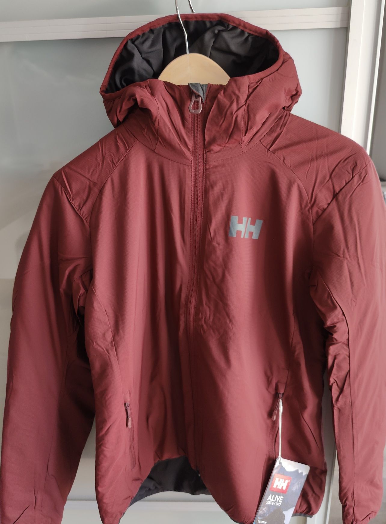 Helly Hansen Verglas kurtka hybrydowa damska bordo S