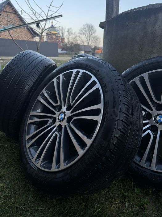 Диски BMW r18 5-112 8j et30 G-серія, 634 стиль , Шини Pirelli 245/45