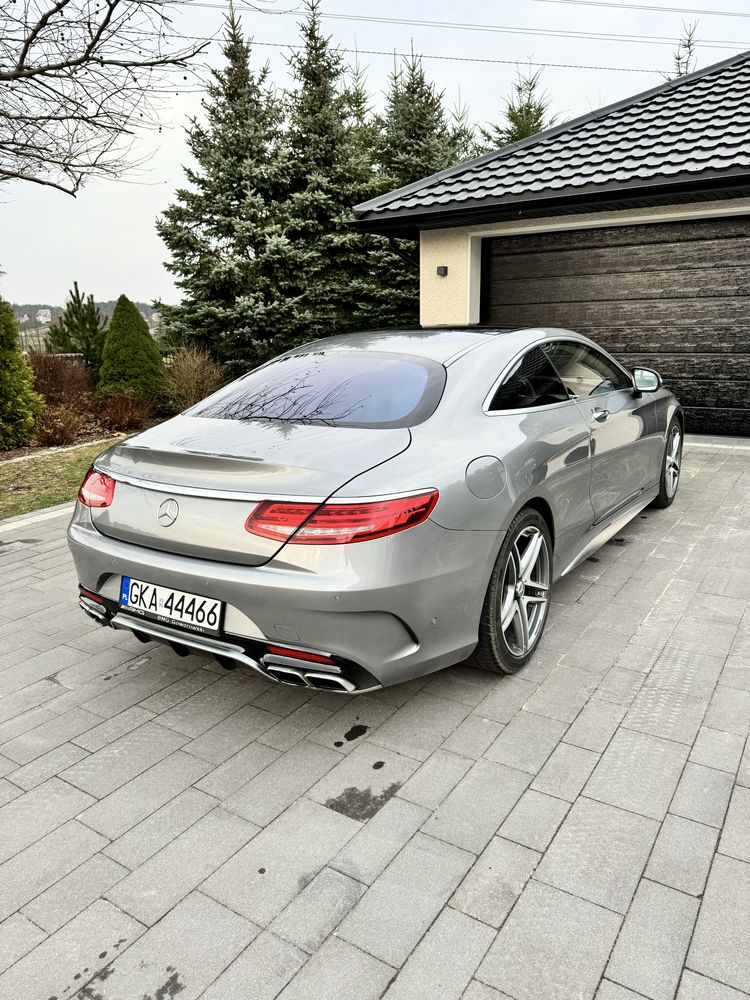 Mercedes klasy S coupé AMG