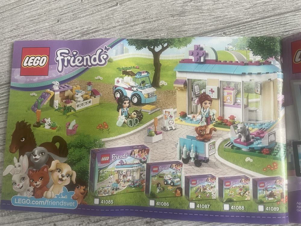 lego friends weterynarz 41085