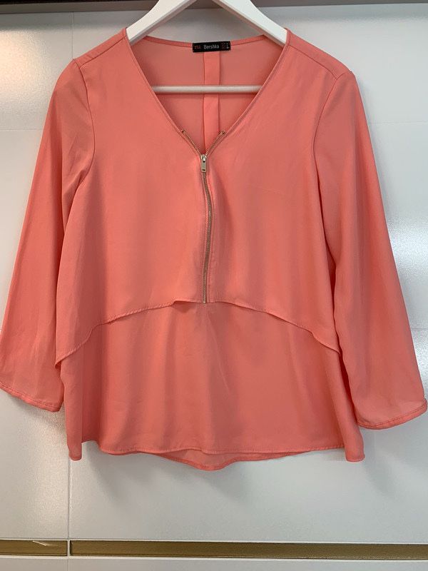 Bluzka rękaw 3/4 Bershka