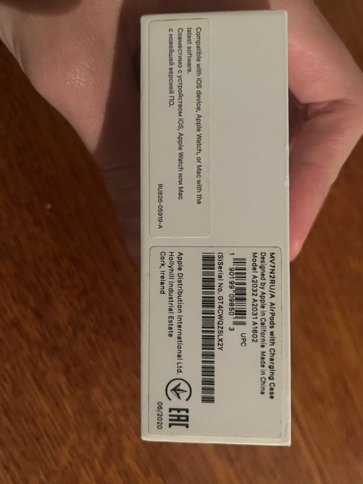 Air Pods 2 оригінал