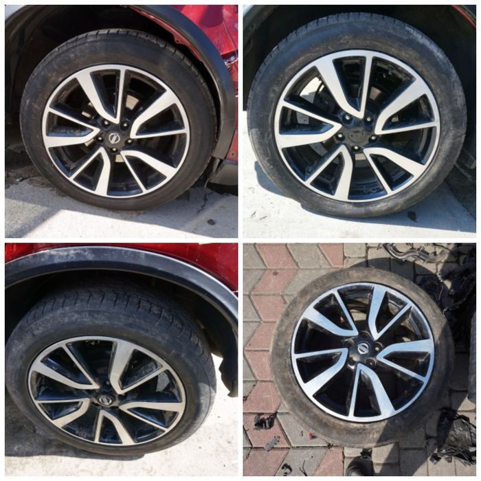 KOŁA FELGI ALUFELGI X-TRAIL T32 III LIFT 19 5X114.3 D0C004CB3A  19 5X114.3 NISSAN 2017-2021