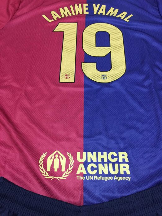 NOWOŚĆ!_Barcelona_Komplet_24/25_Home_#19_Lamine_Yamal_R.28