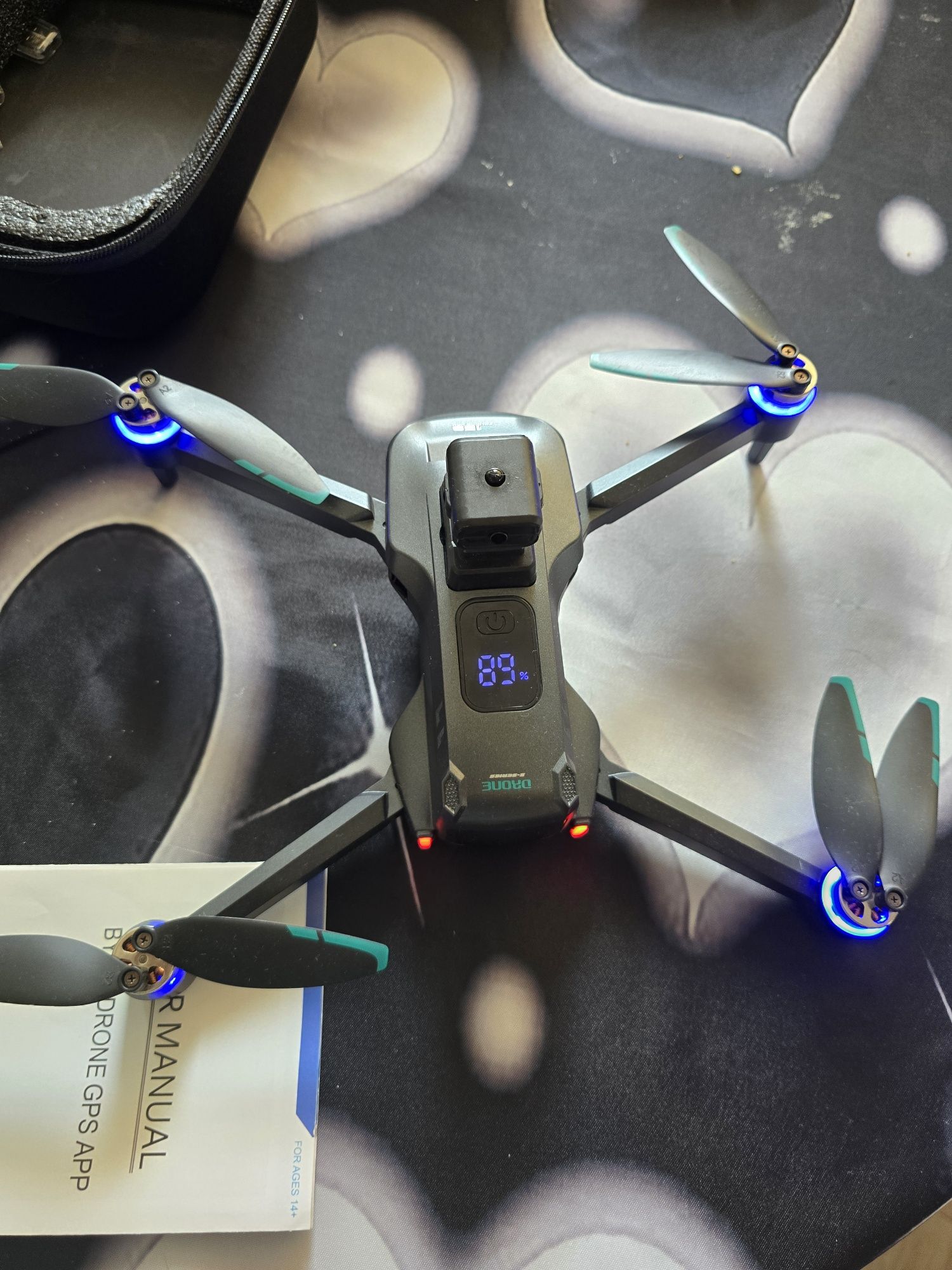 Drone 4k com comando