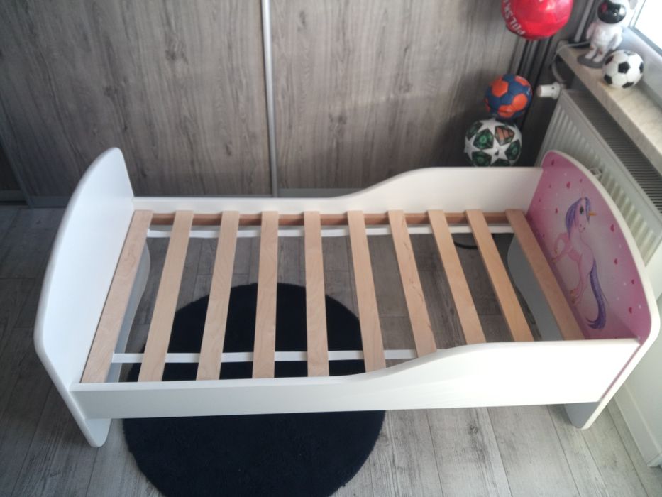 Łóżeczko dziecięce jednorożec+materac dobranocka okazja!!!