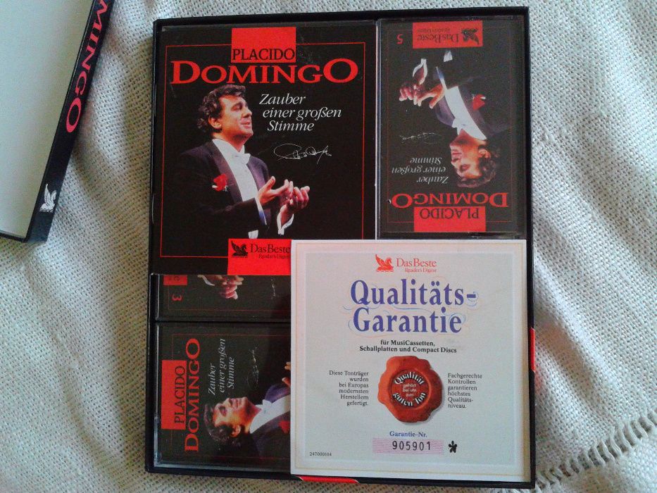 Placido Domingo - Zauber Einer Großen Stimme ,5 kaset