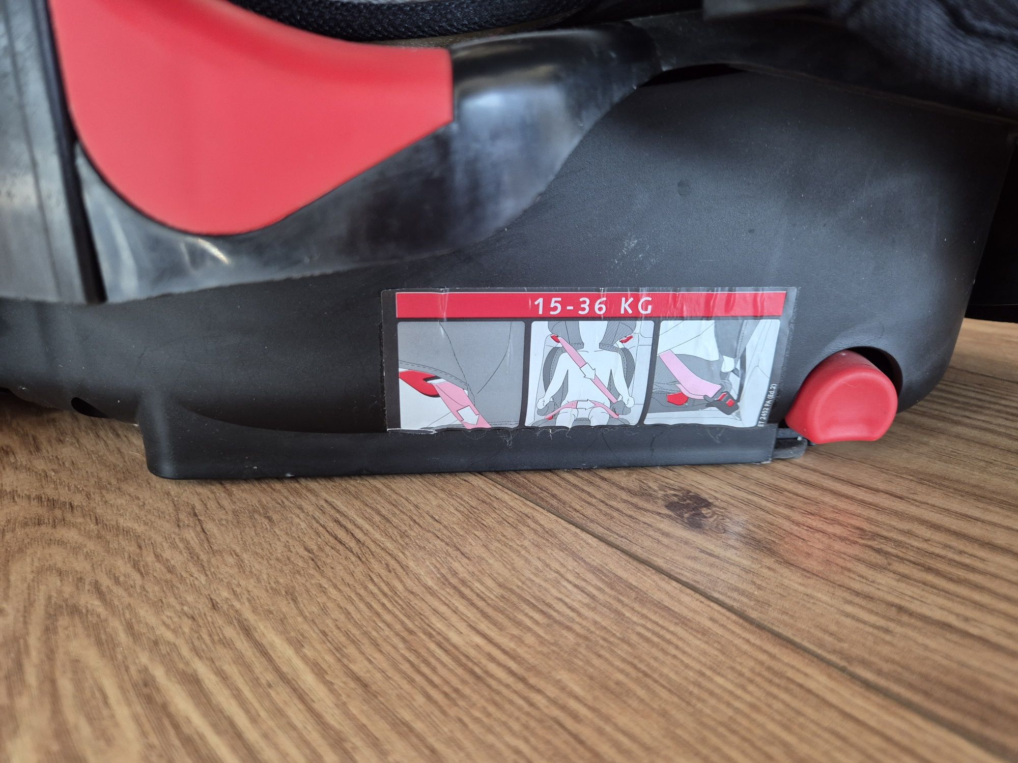 Fotelik samochodowy Casualplay Protector Fix 15-36Kg isofix