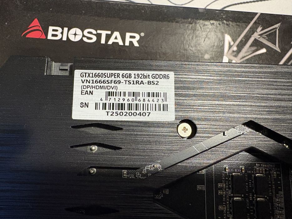 Nvidia geforce gtx 1660 super biostar