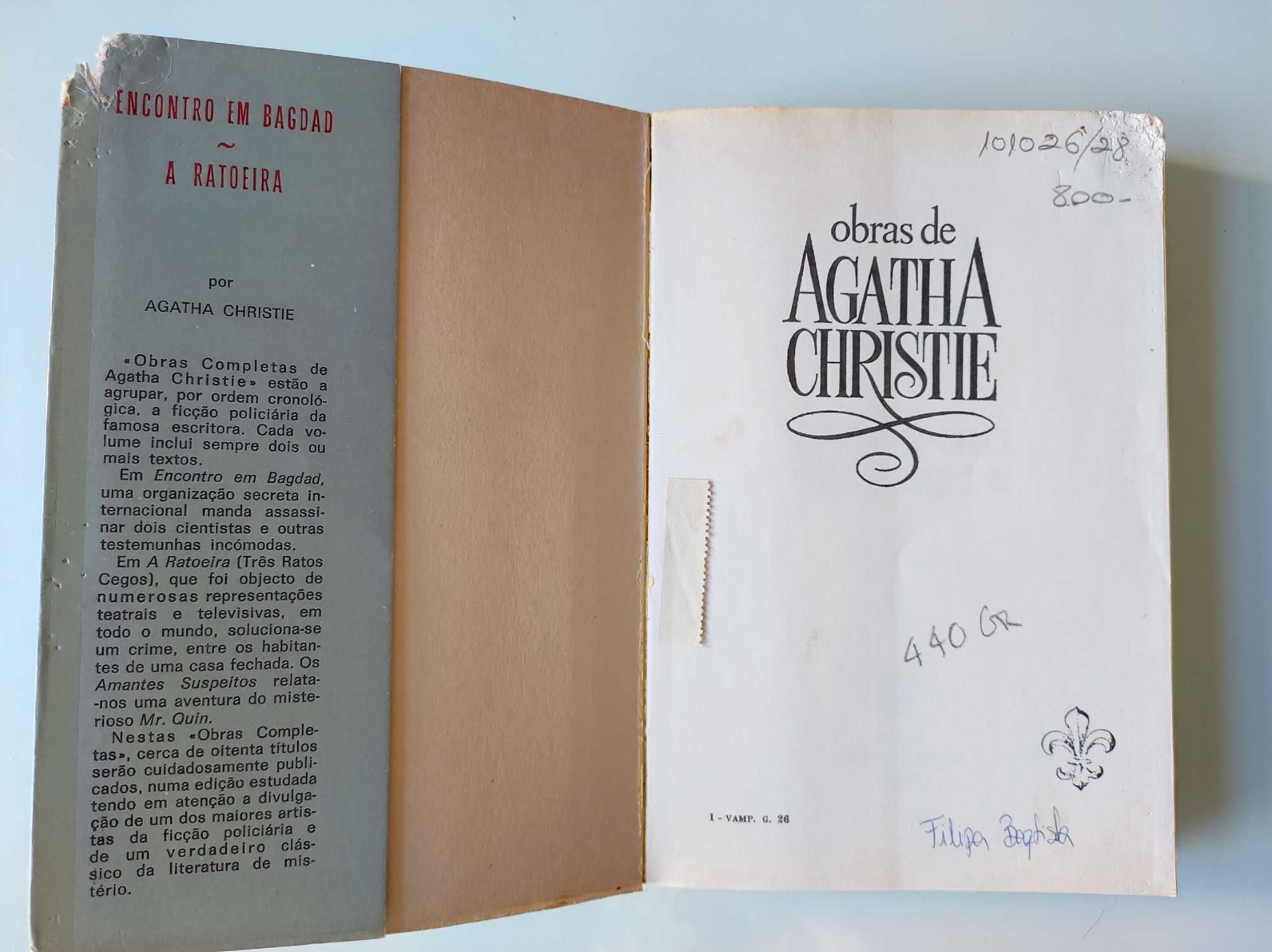 Agatha Christie entre 3€ e 5€ cada, da Vampiro Gigante