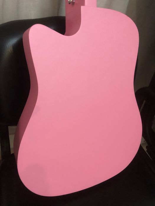 Violão Novo - 38 Polegadas, Capa, Correia, Paleta, capotraste, afinado