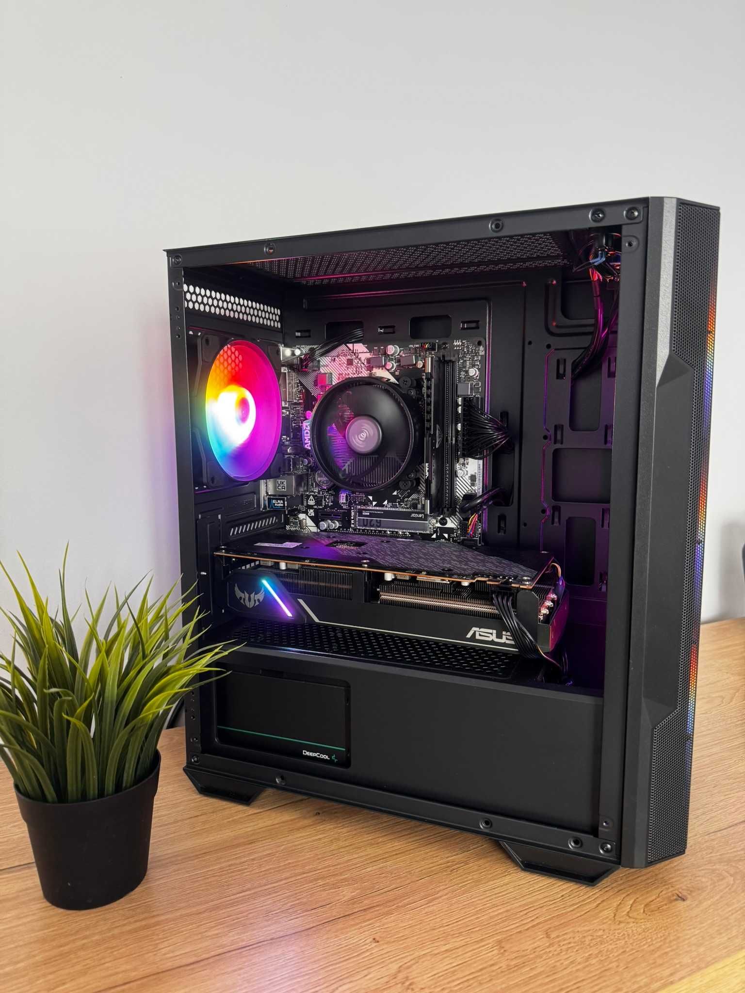 Wydajny Komputer Gamingowy Ryzen 5 5600 + RX 5600 XT + 16GB DDR4 + 1TB