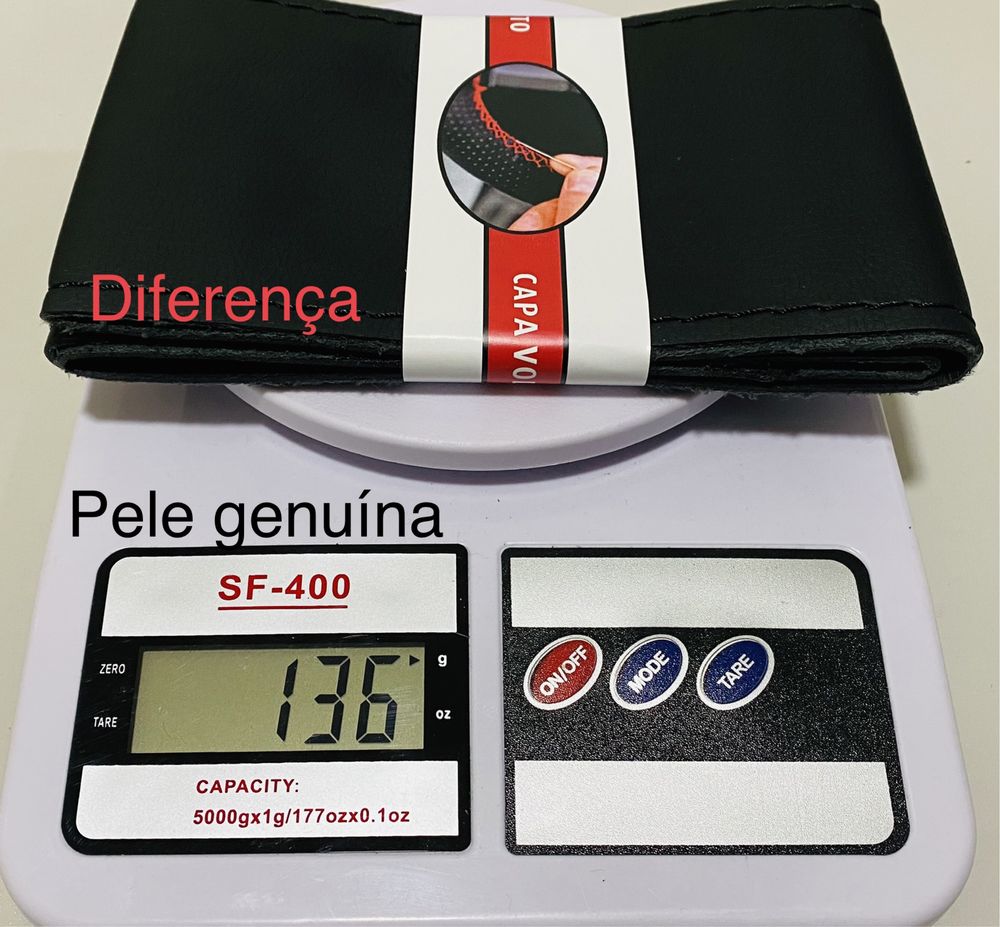 Kit Forrar Volante capa pele genuína