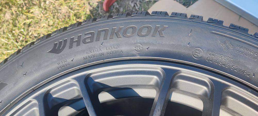 Koła 5x112 18" felgi lub opony 235 45 HANKOOK. VW AUDI SKODA Doskonały