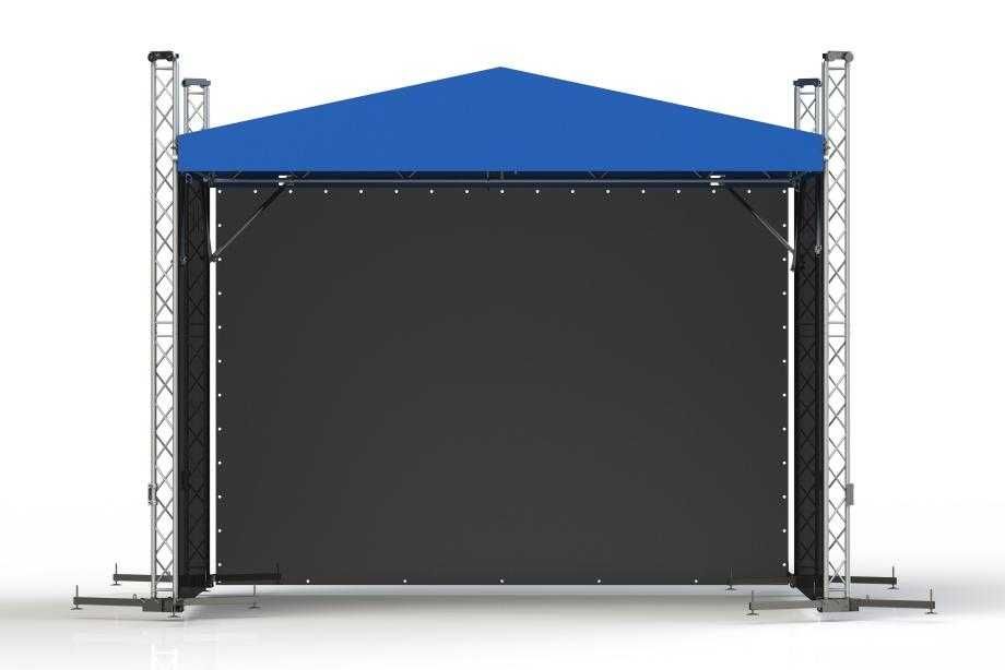 Zadaszenie sceny 5x6m, Faktury na przelew dla instytucji