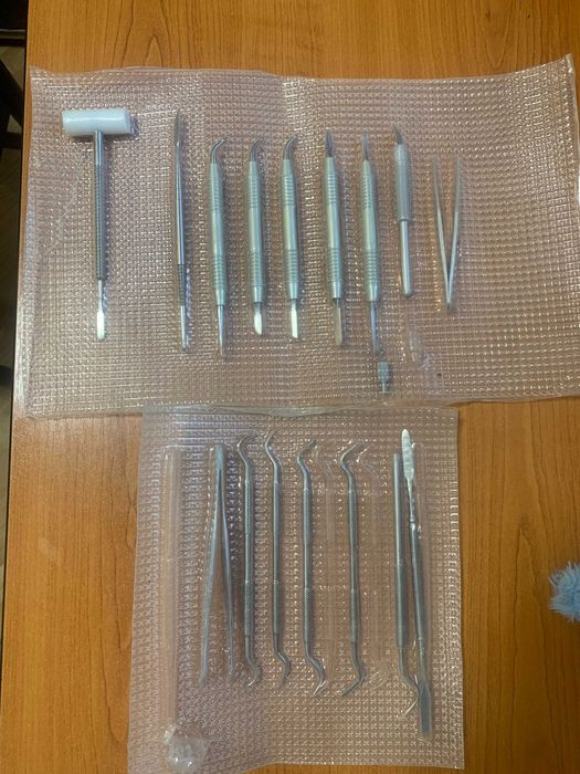 Набор стомат инструментов . Набор инструмента зубного техника