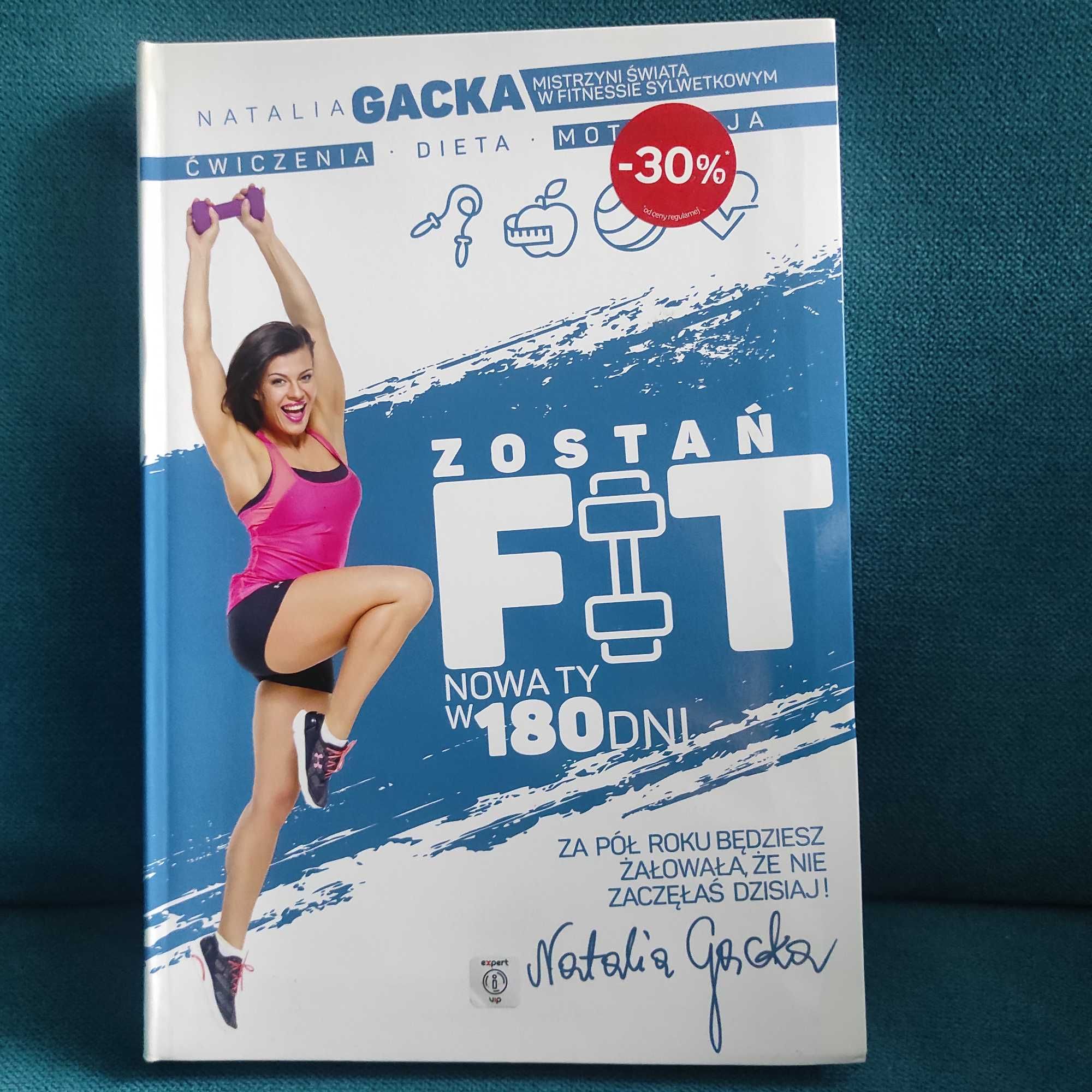 Książka Zostań fit Nowa Ty w 180 dni
