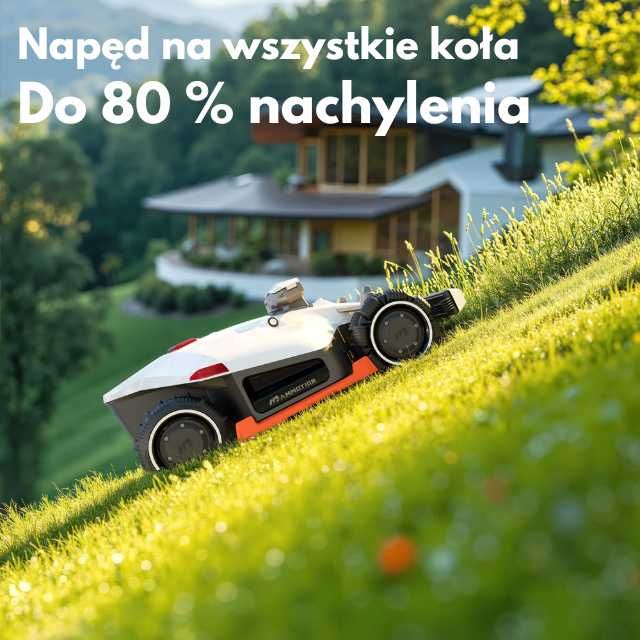 Mammotion Luba 2 AWD X  - Robot koszący do trawy bez przewodu, GPS RTK