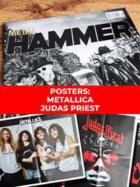 Metal Hammer 3/2019 - Candlemass, Plakat: Metallica, Judas Priest