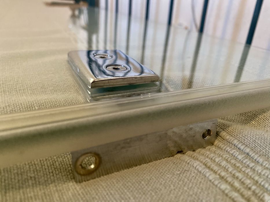 Porta de vidro temperado