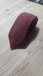 Krawat bordowy Zara men