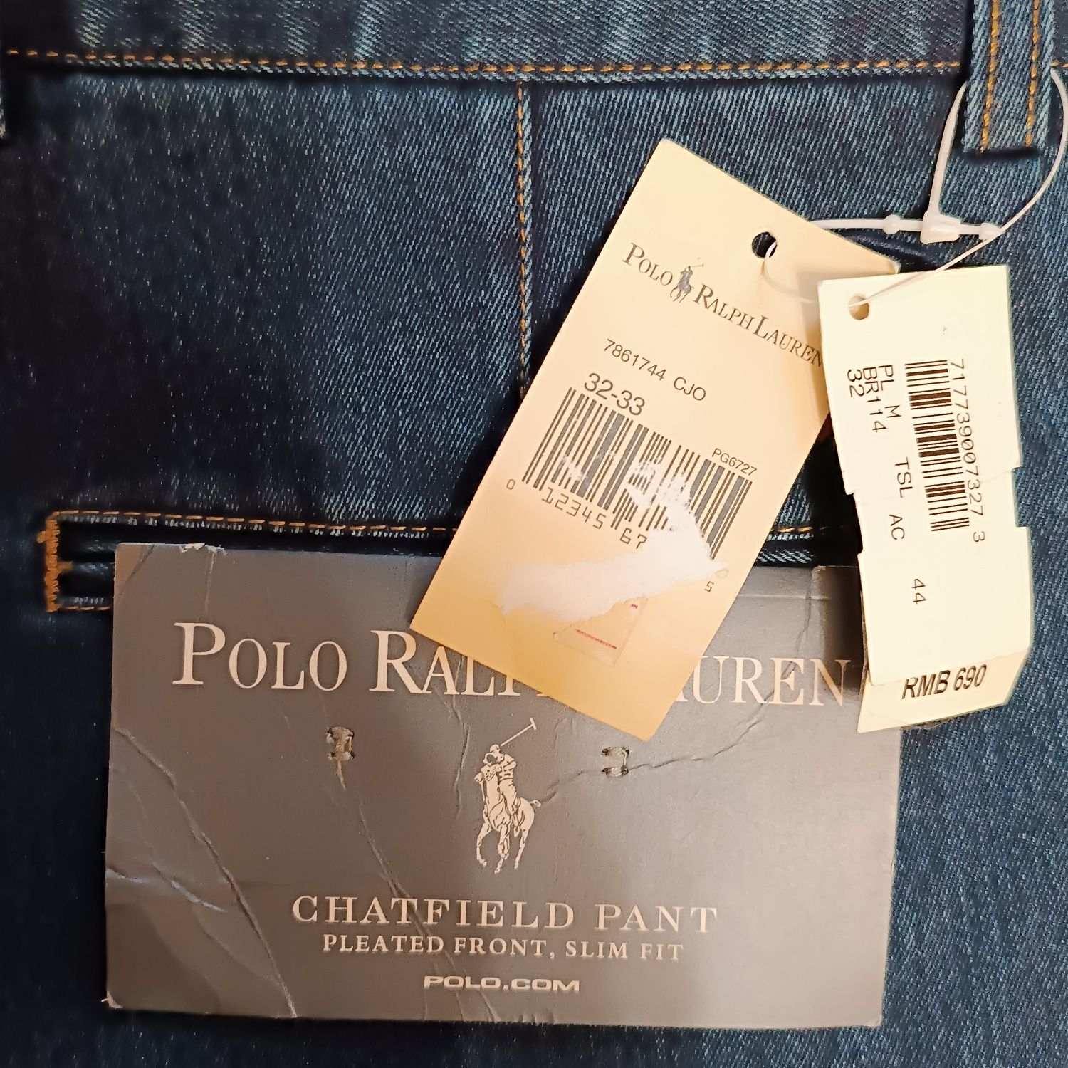 Джинси Polo Ralph Lauren W32 L33 109 см