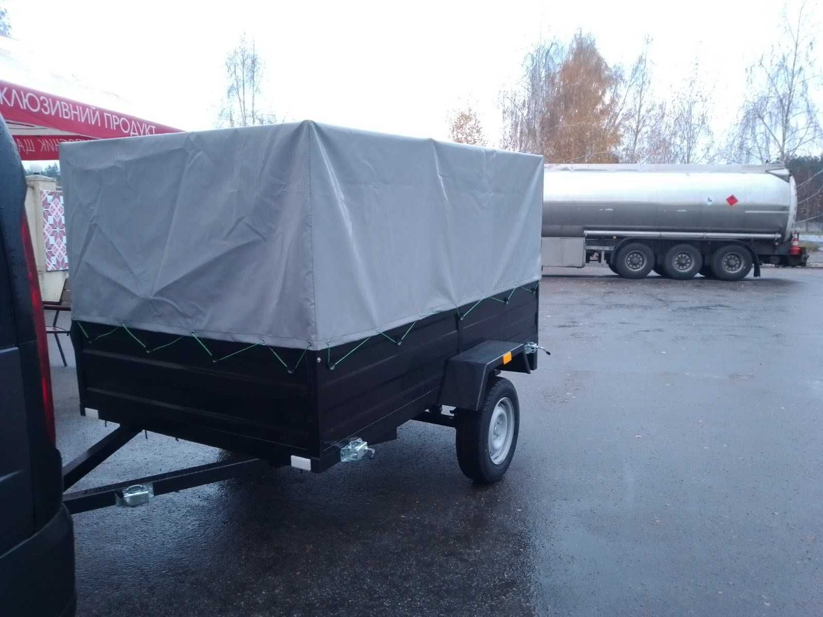 Прицеп ПРИЧІП 2500/1300 до  легкового авто. Документи для МРЕО. Завод.