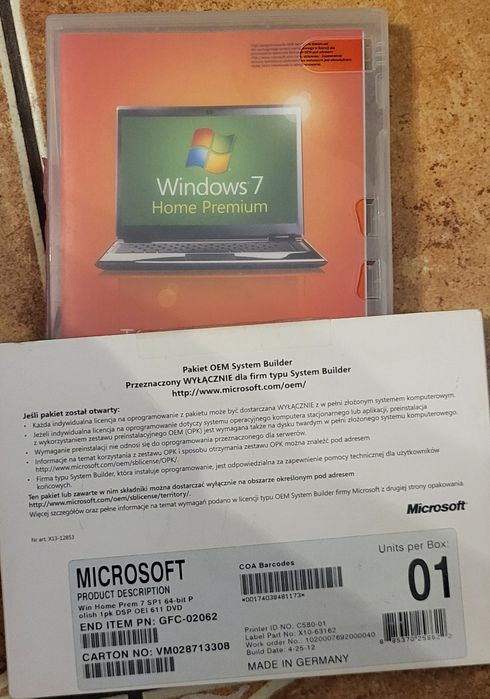 Windows 7 64 bit