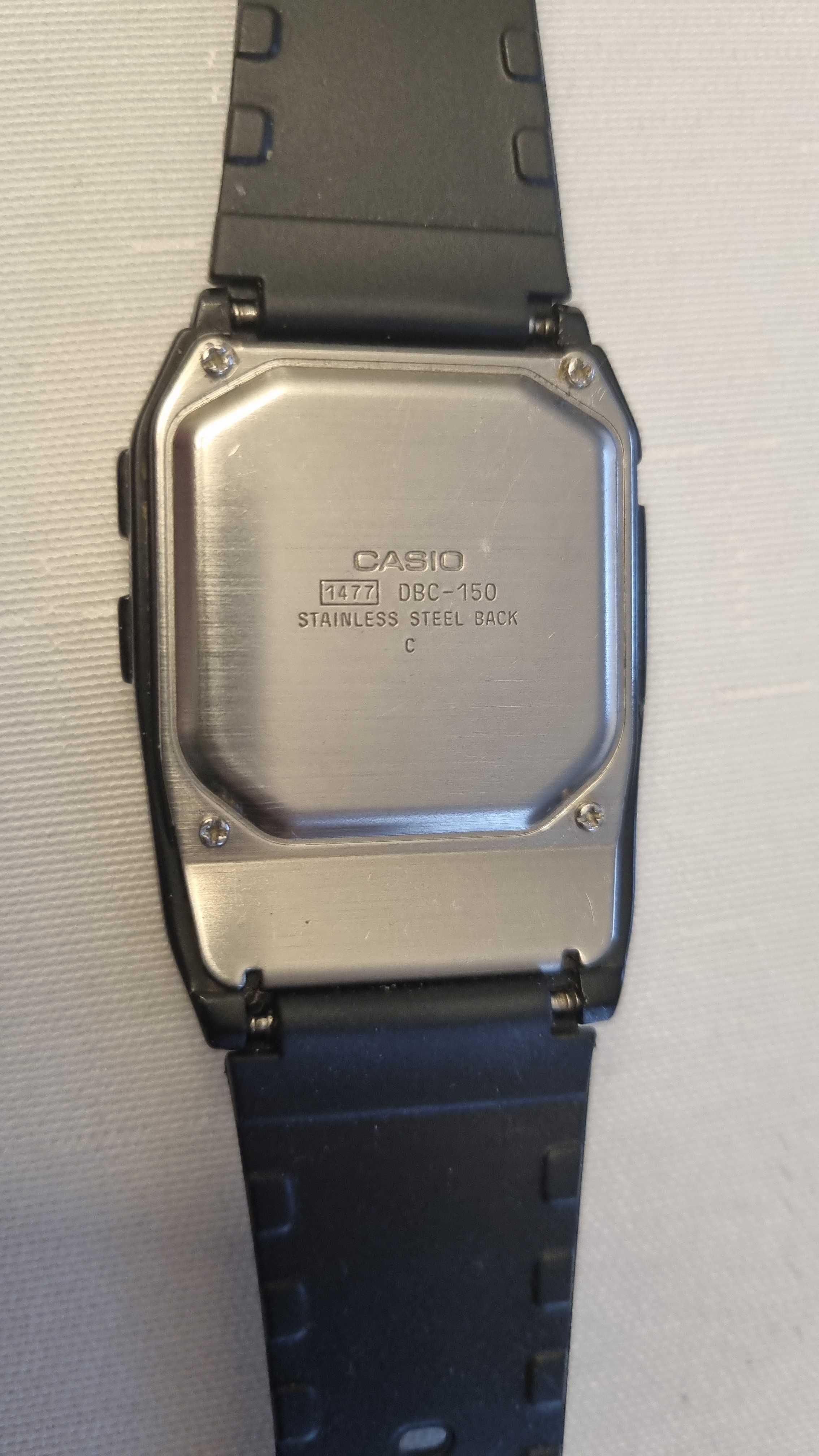 Zegarek Casio DBC-150, Vintage, z lat 90 ubiegłego wieku.