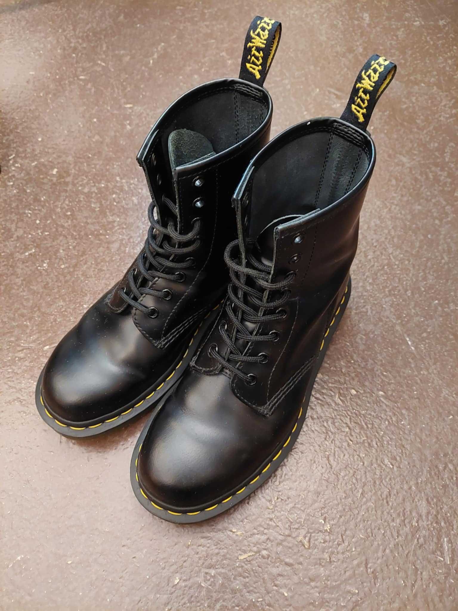 Martensy smooth leather 1460 czarne