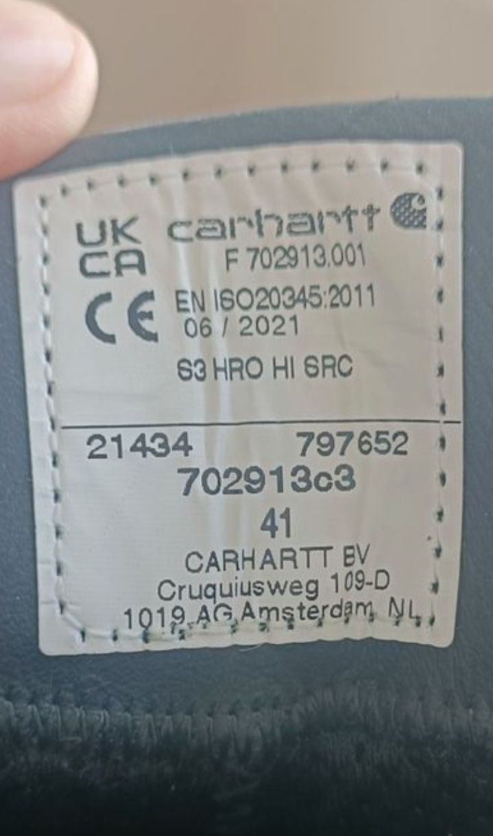 Buty Carhartt Detroit Chukka S3 black (41)