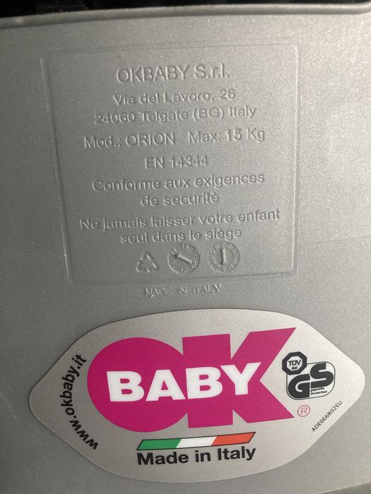 OK Baby - Cadeira para bicicleta ORION