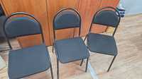 Krzesła konferencyjne biurowe 3 sztuki