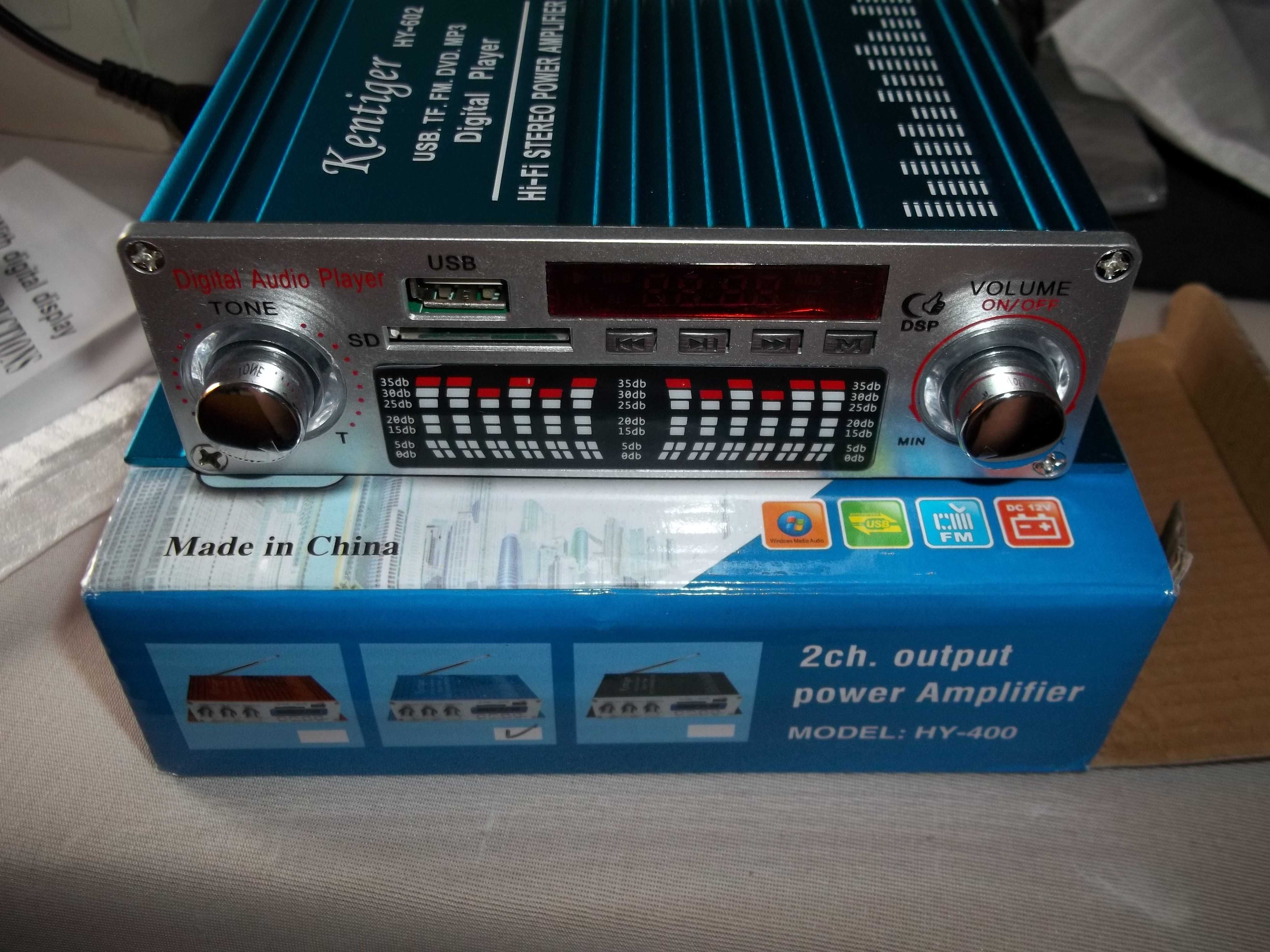 усилитель дистанционное управление USB micro CD радио стререо 12 вольт