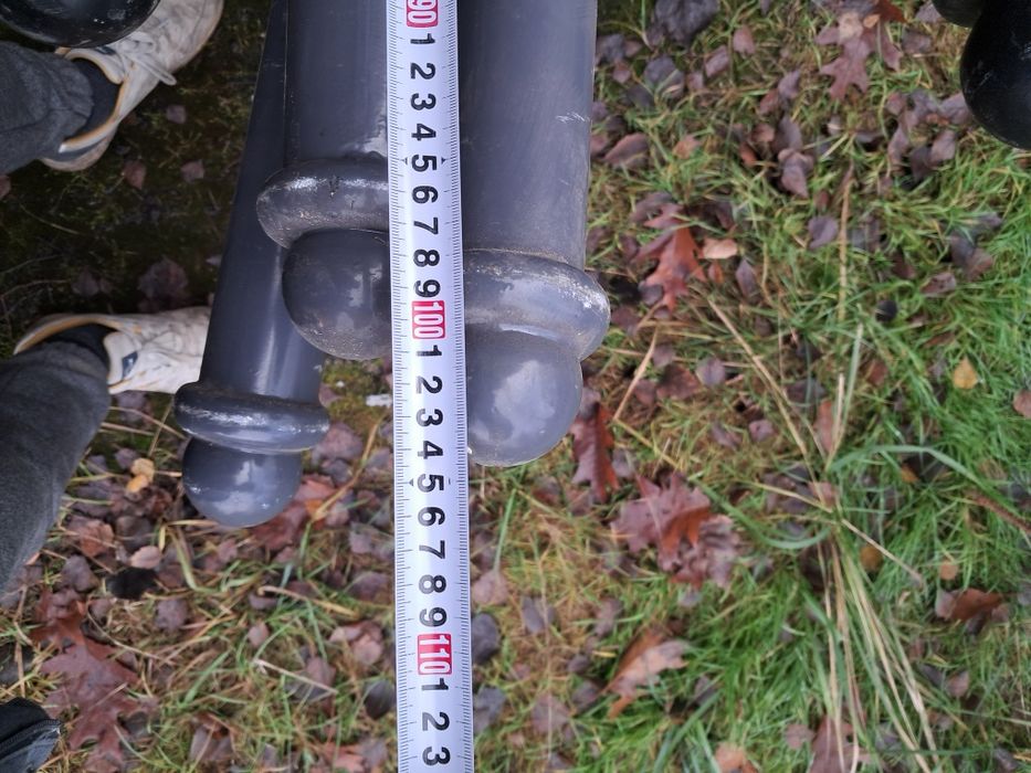 Słupek stalowy parkingowy miejski uliczny chodnikowy z zamkiem lub bez