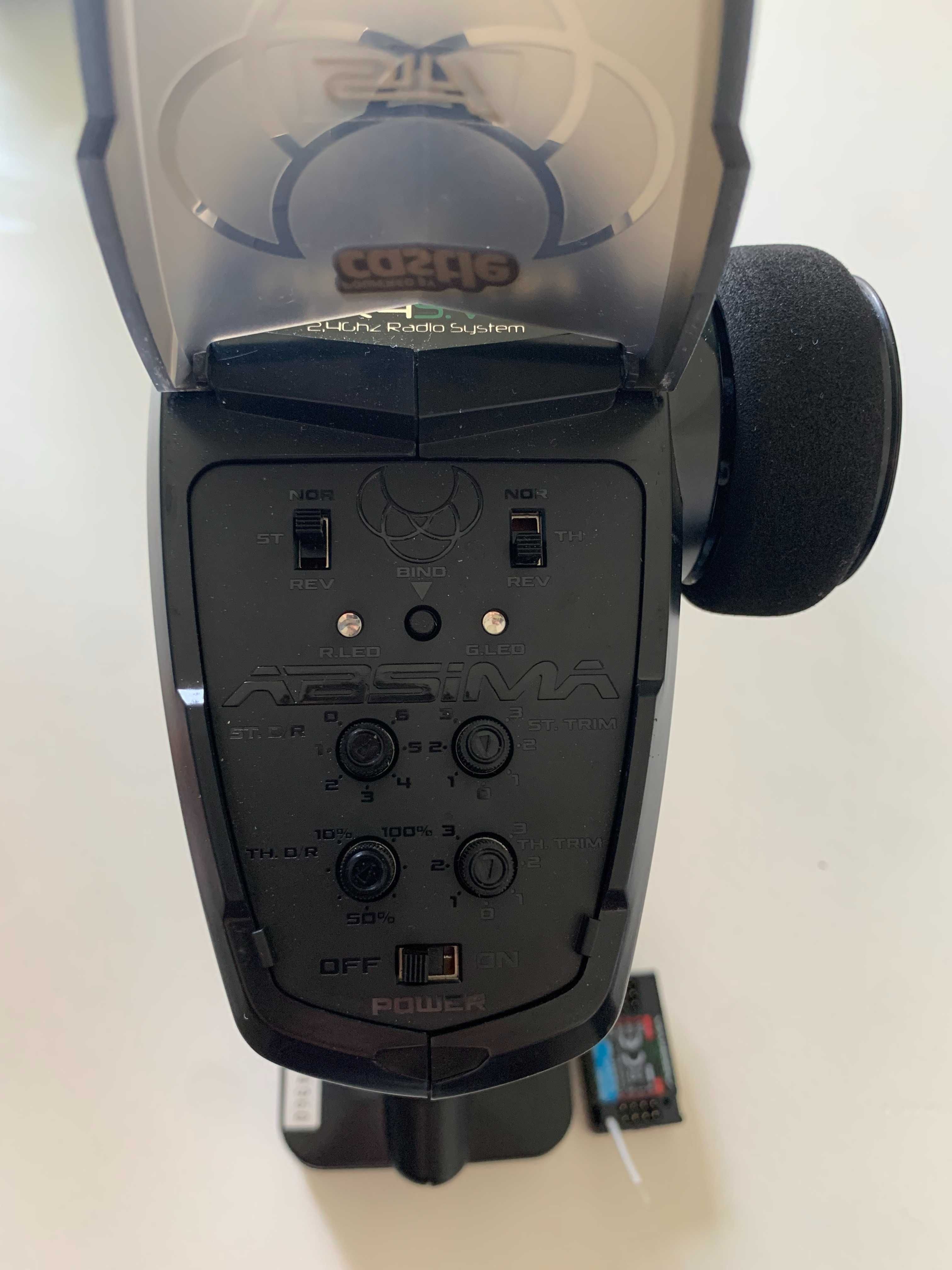 Comando CR4S 4 Canais 2.4GHz c/ Receptor R4WP Absima