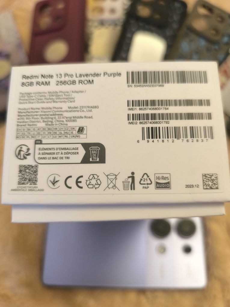 Xiaomi Redmi Note 13 pro, Purple 8/256