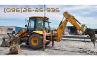 Аренда, услуги  JCB 3CX,4СХ Трактор. Гидромолот.