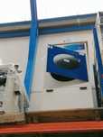 Primer máquina de lavandaria e secar roupa Self-service lares industri