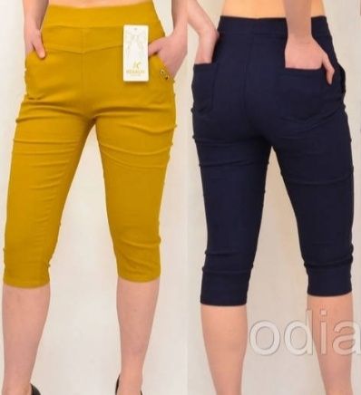 Бриджі капрі жіночі стрейчеві