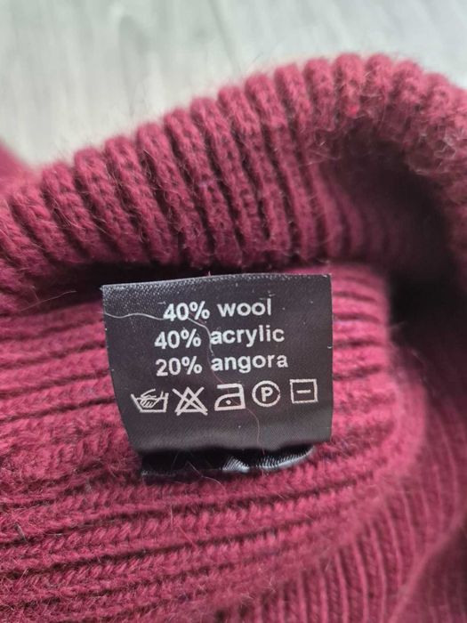 Вовняний комплект шапка і шарф LuckyLOOK