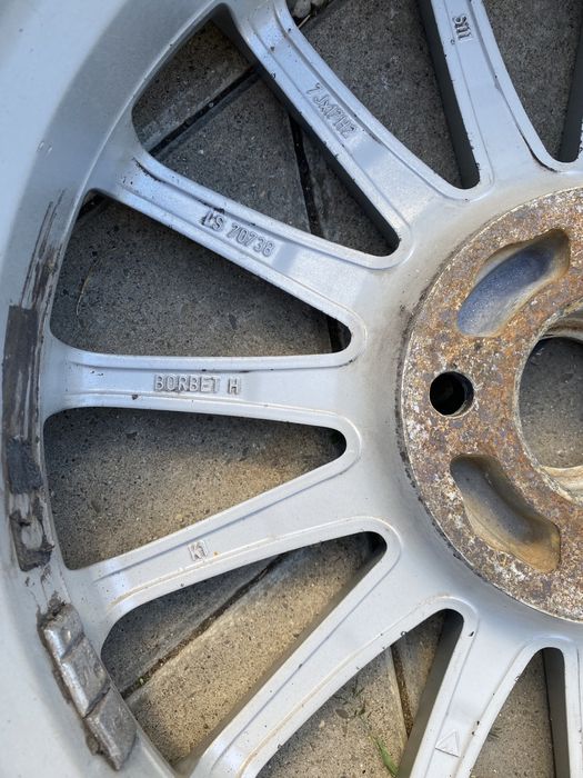 ДИСКИ, Титанові диски r17 Borbet H (Made in Germany).