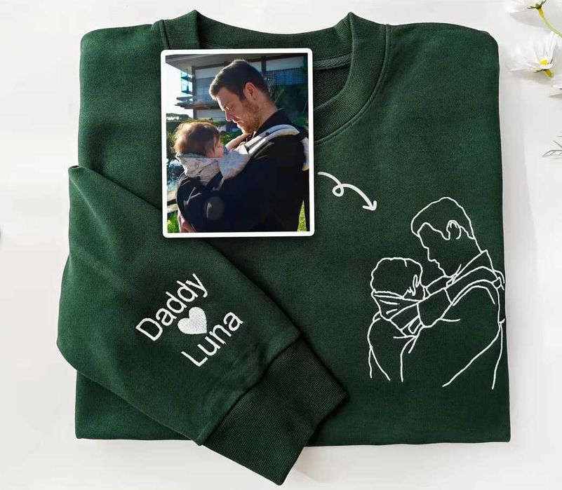 Sweat Personalizada Bordado Retrato