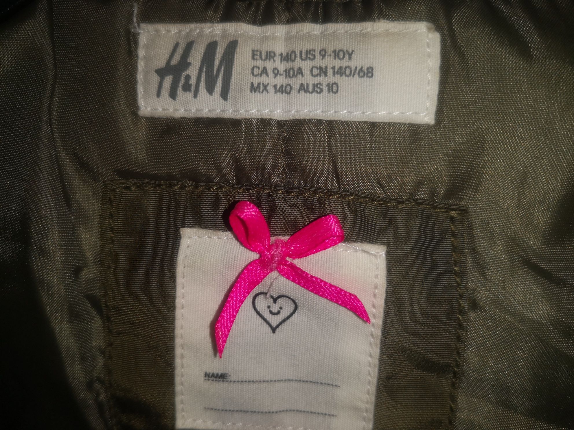 Kurtka bomberka z kapturem H&M