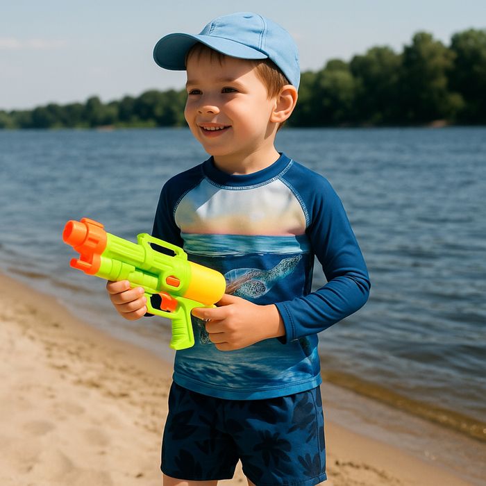 Два купальних топа рашгарди Molo UPF50+розмір 98/104) ідеальний стан