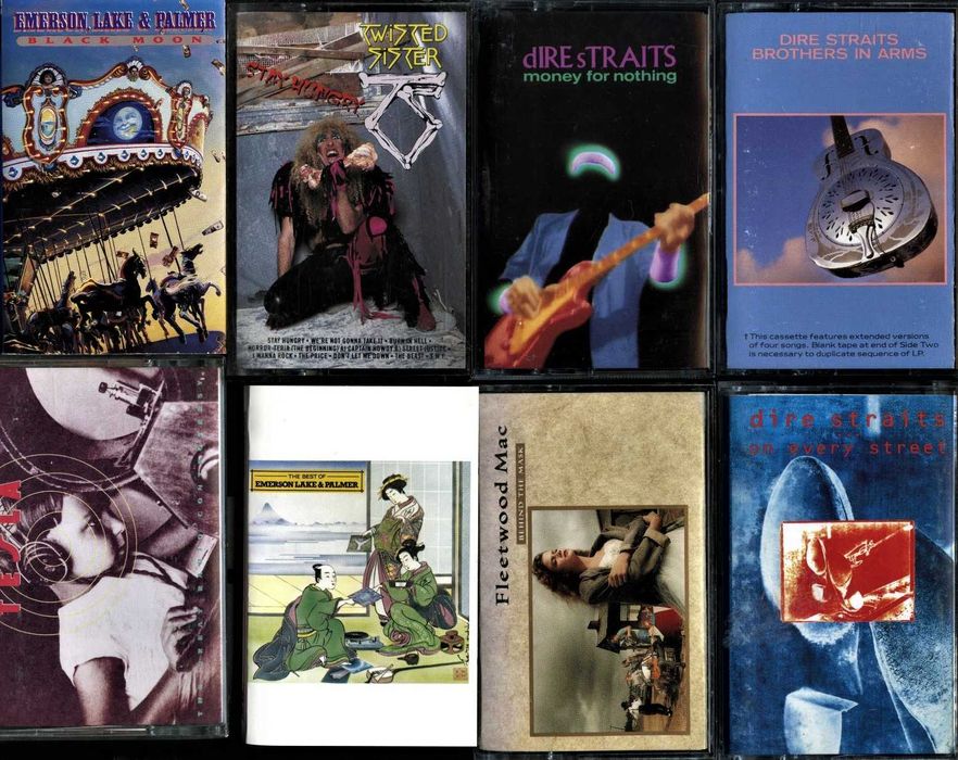 Фірмові касети The Doors, Joe Cocker, Fleetwood Mac, Dire Straits